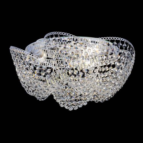 Люстра Космея №3 Белая в Симферополе Гусь Хрустальный