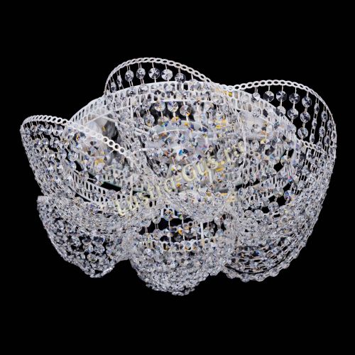 Люстра Космея №3 Белая в Симферополе Гусь Хрустальный