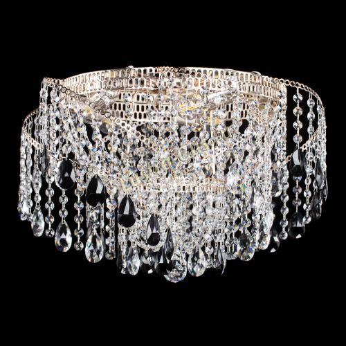 Люстра Космея №4 черная в Симферополе Гусь Хрустальный