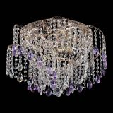 Люстра Космея №4 фиолетовая в Симферополе