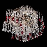 Люстра Космея №4 красная в Симферополе