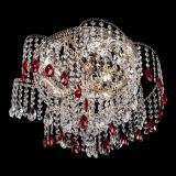 Люстра Космея №4 красная в Симферополе