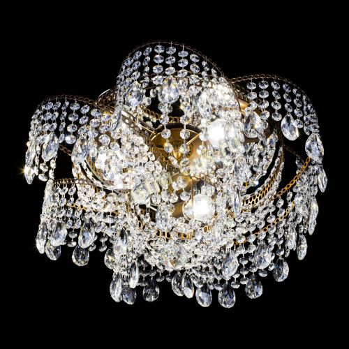 Люстра Космея №4 под бронзу в Симферополе Гусь Хрустальный