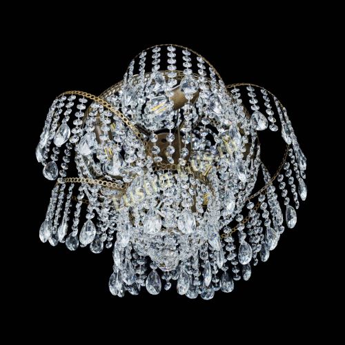 Люстра Космея №5 под бронзу в Симферополе Гусь Хрустальный