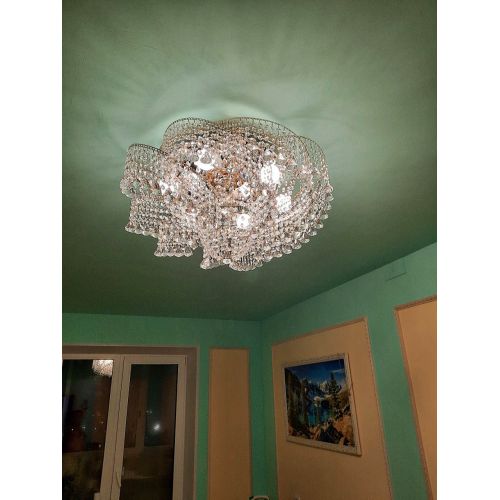 Люстра Космея №6 конус в Симферополе Гусь Хрустальный