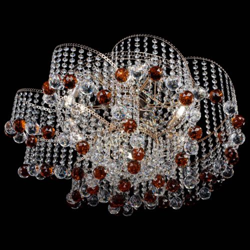 Люстра Космея №6 шар 40 мм чайная в Симферополе Гусь Хрустальный