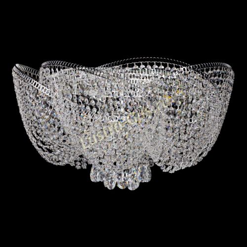 Люстра Космея Бутон большая в Симферополе Гусь Хрустальный