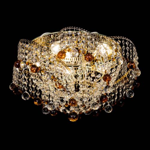 Люстра Космея шар 40 мм чайная в Симферополе Гусь Хрустальный