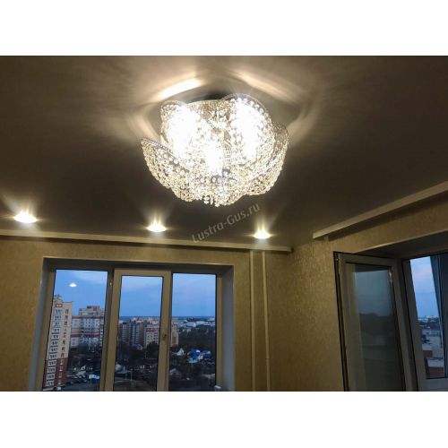 Люстра Космея №1 в Симферополе Гусь Хрустальный