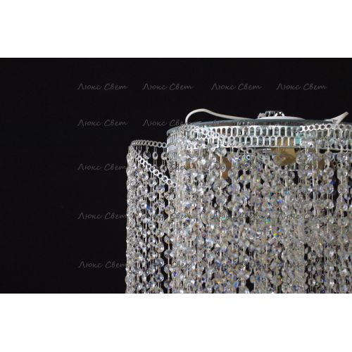 Люстра Катерина Космос 5 ламп шар 30 мм длинная  в Симферополе Гусь Хрустальный