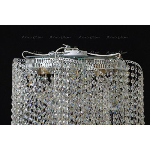 Люстра Катерина Космос 5 ламп шар 30 мм длинная  в Симферополе Гусь Хрустальный