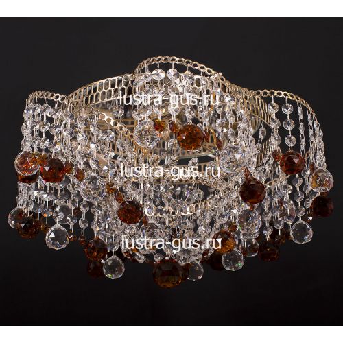 Люстра Космос шар 40 мм чайная в Симферополе Гусь Хрустальный