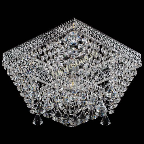 Люстра Квадрат №12 конусы в Симферополе Гусь Хрустальный