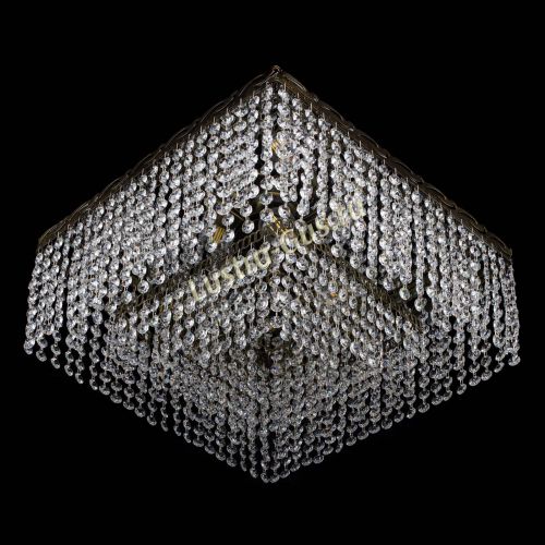 Люстра Квадрат №3 под бронзу в Симферополе Гусь Хрустальный