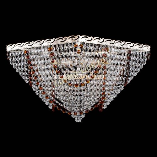 Люстра Квадрат Бриз чайная в Симферополе Гусь Хрустальный