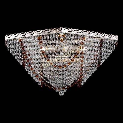 Люстра Квадрат Бриз чайная в Симферополе Гусь Хрустальный