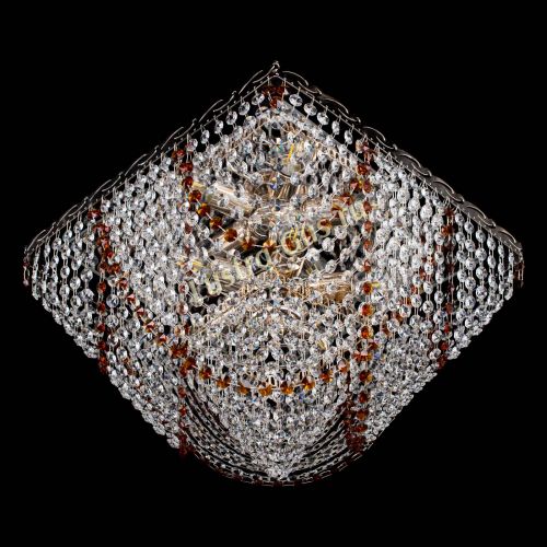 Люстра Квадрат Бриз чайная в Симферополе Гусь Хрустальный