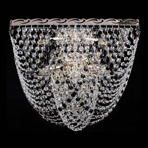 Люстра Квадрат Бриз черная в Симферополе Гусь Хрустальный