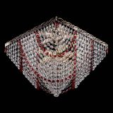 Люстра Квадрат Бриз красная в Симферополе