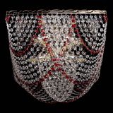 Люстра Квадрат Бриз красная в Симферополе