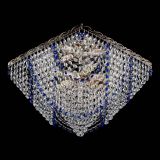 Люстра Квадрат Бриз синяя в Симферополе