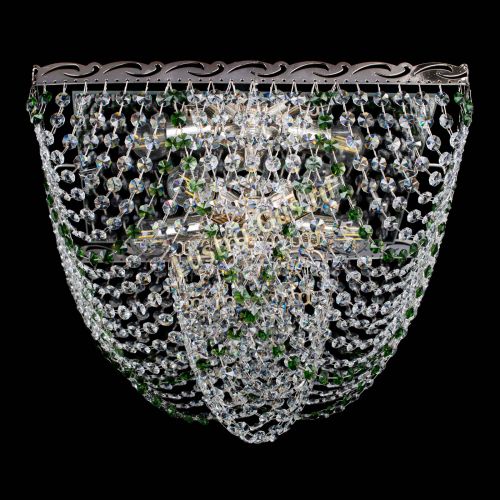 Люстра Квадрат Бриз зеленая в Симферополе Гусь Хрустальный