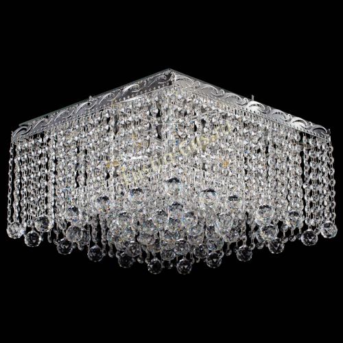 Люстра Квадрат гамма шар 30 мм длинная в Симферополе Гусь Хрустальный