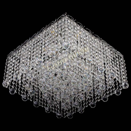 Люстра Квадрат гамма шар 30 мм длинная в Симферополе Гусь Хрустальный