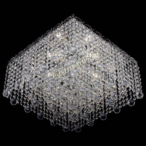 Люстра Квадрат гамма шар 30 мм длинная в Симферополе Гусь Хрустальный