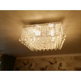 Люстра Квадрат гамма шар 30 мм длинная в Симферополе