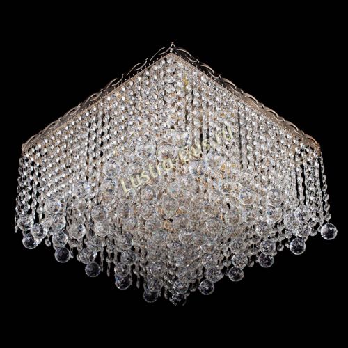 Люстра Квадрат гамма шар 30 мм длинная в Симферополе Гусь Хрустальный