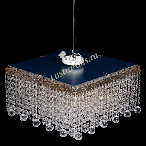 Люстра Квадрат гамма шар 30 мм длинная в Симферополе Гусь Хрустальный