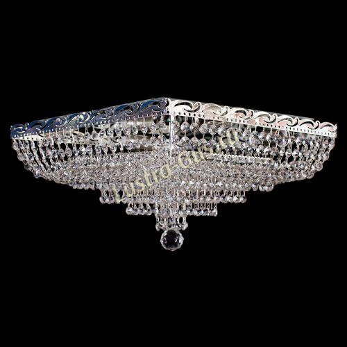 Люстра Квадрат Капель в Симферополе Гусь Хрустальный