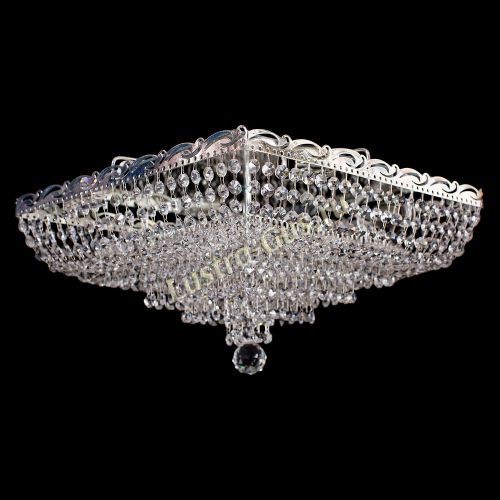 Люстра Квадрат Капель в Симферополе Гусь Хрустальный