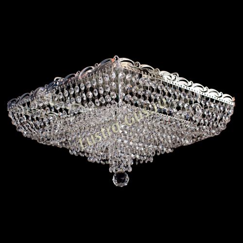 Люстра Квадрат Капель в Симферополе Гусь Хрустальный