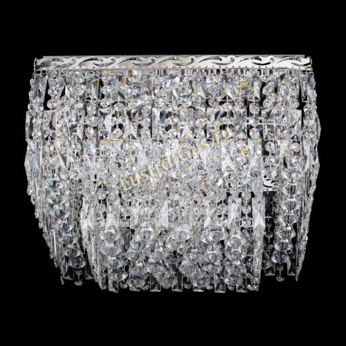 Люстра Квадрат Каскад с пластинками в Симферополе Гусь Хрустальный