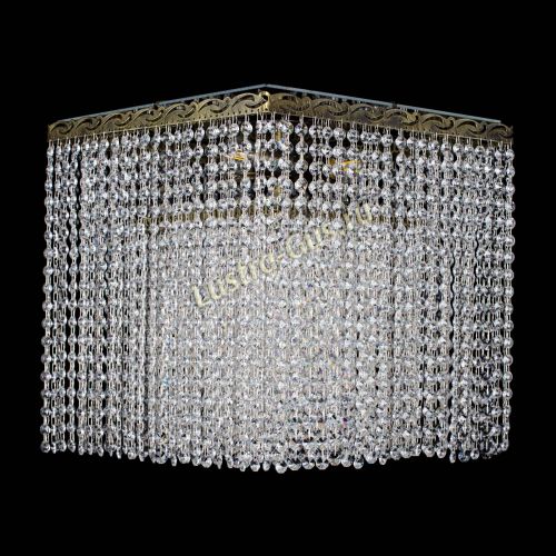 Люстра Квадрат Оптикон плюс под бронзу в Симферополе Гусь Хрустальный