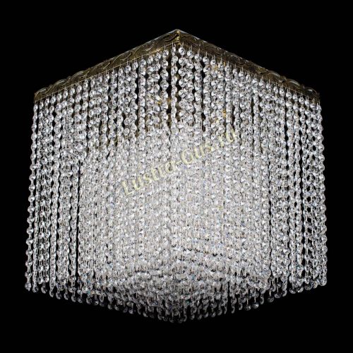 Люстра Квадрат Оптикон плюс под бронзу в Симферополе Гусь Хрустальный