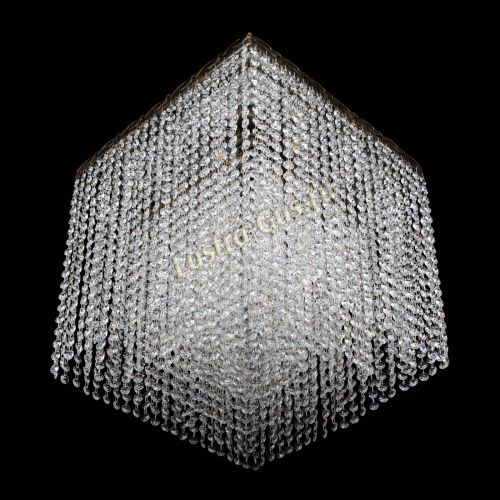 Люстра Квадрат Оптикон плюс под бронзу в Симферополе Гусь Хрустальный