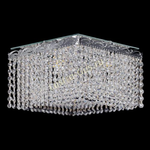 Люстра Квадрат Оптикон 3 лампы в Симферополе Гусь Хрустальный