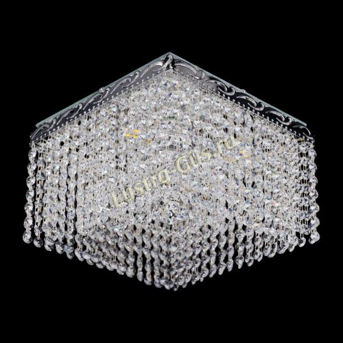 Люстра Квадрат Оптикон 3 лампы в Симферополе Гусь Хрустальный