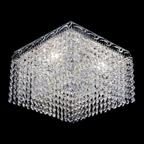 Люстра Квадрат Оптикон 3 лампы в Симферополе Гусь Хрустальный