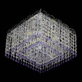 Люстра Квадрат Оптикон фиолетовая в Симферополе