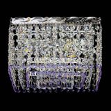 Люстра Квадрат Оптикон фиолетовая в Симферополе