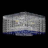 Люстра Квадрат Оптикон синяя в Симферополе