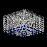 Люстра Квадрат Оптикон синяя в Симферополе