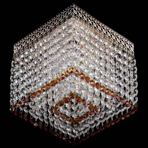 Люстра Квадрат Венеция №1 чайная в Симферополе Гусь Хрустальный