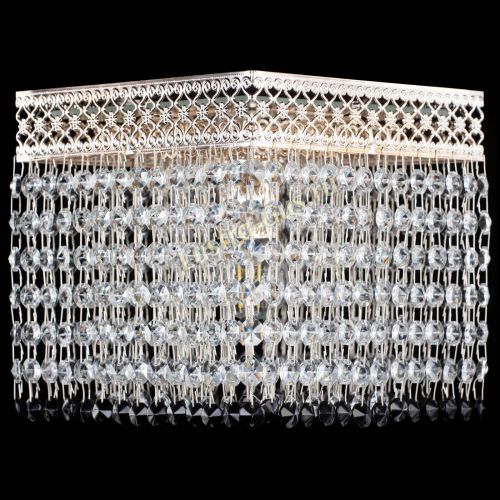 Люстра Квадрат Венеция №1 черная в Симферополе Гусь Хрустальный