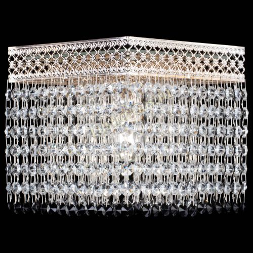 Люстра Квадрат Венеция №1 черная в Симферополе Гусь Хрустальный