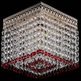 Люстра Квадрат Венеция №1 красная в Симферополе